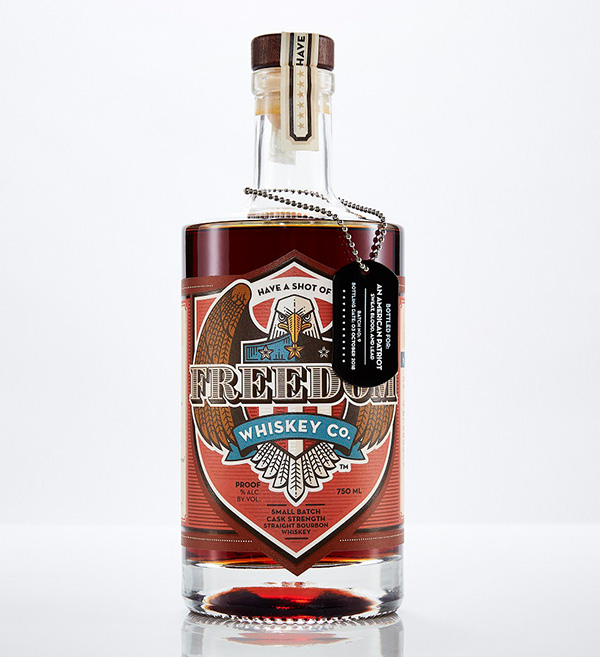 Order Online | Freedom Whiskey Cask Strength Straight Bourbon Whiskey